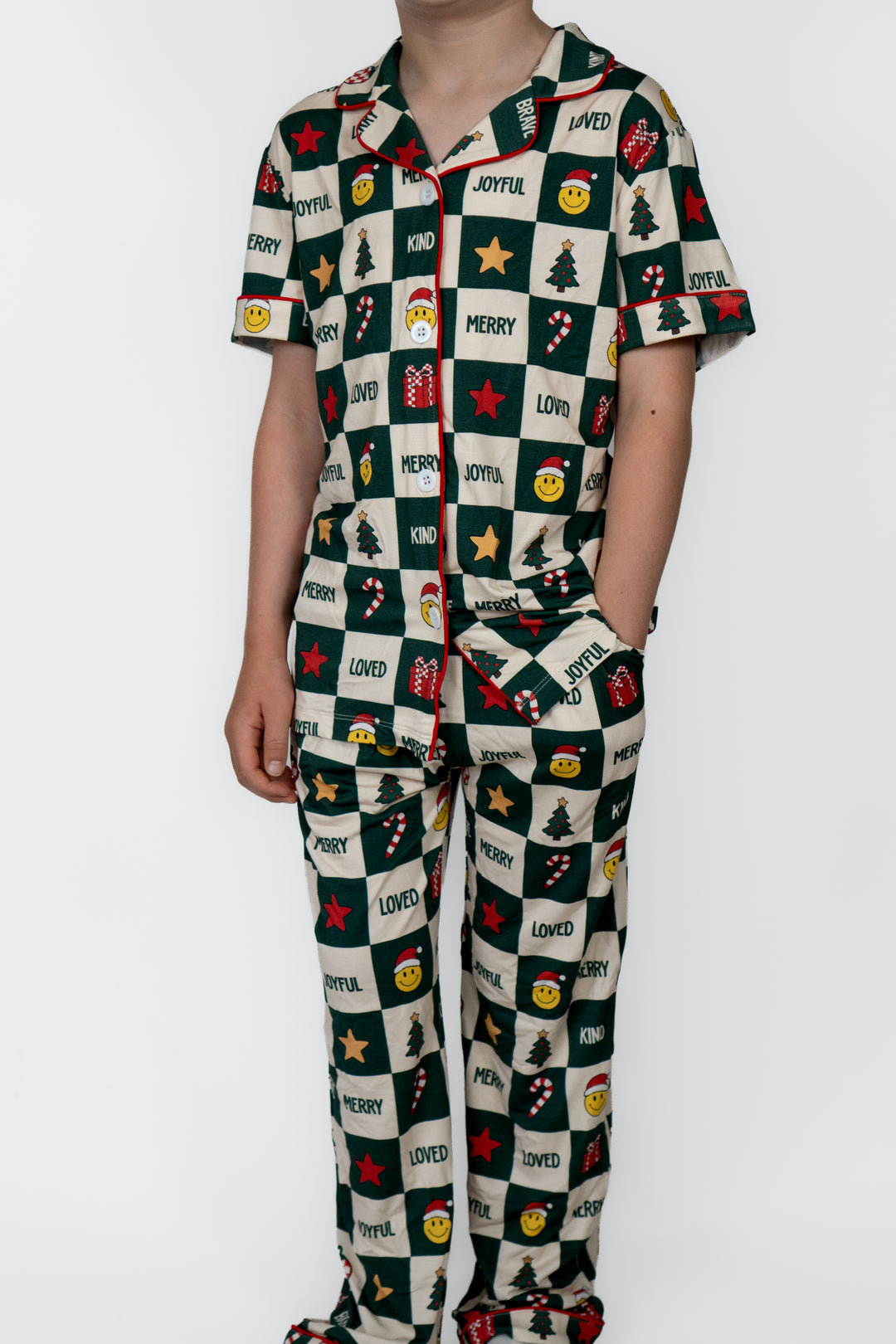 Christmas Joy Affirmation - Classic Button Up - PREORDER