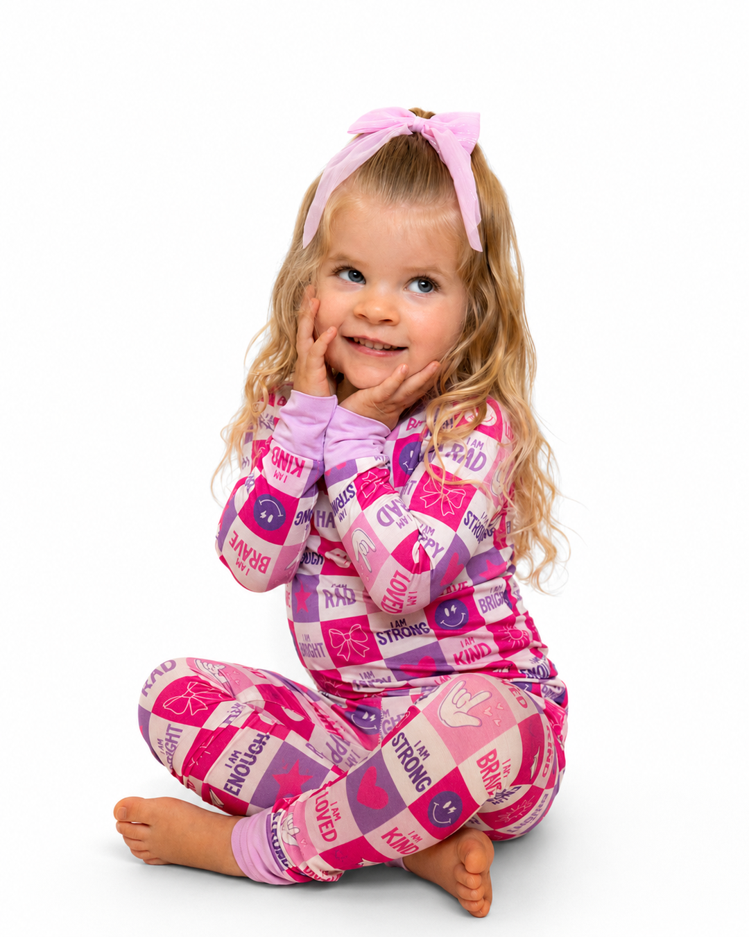 Dream Big Affirmation Pajamas- 2 piece set (G) PREORDER