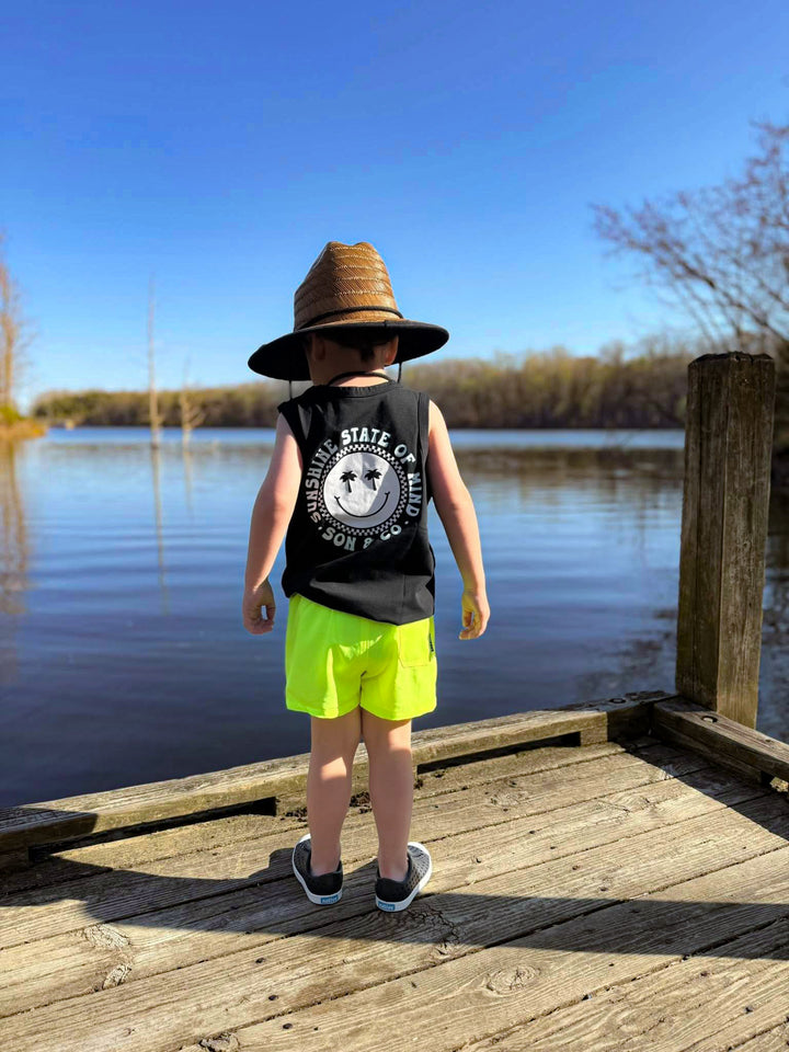 Electric Rays Swim Trunks