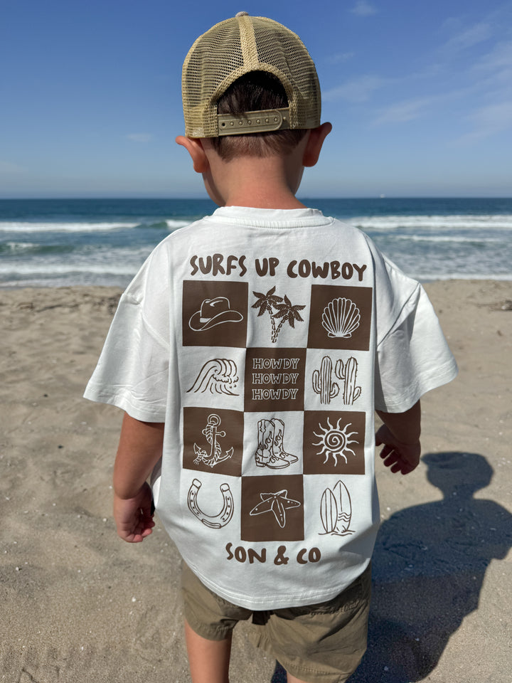 Surfs up Cowboy T-Shirts