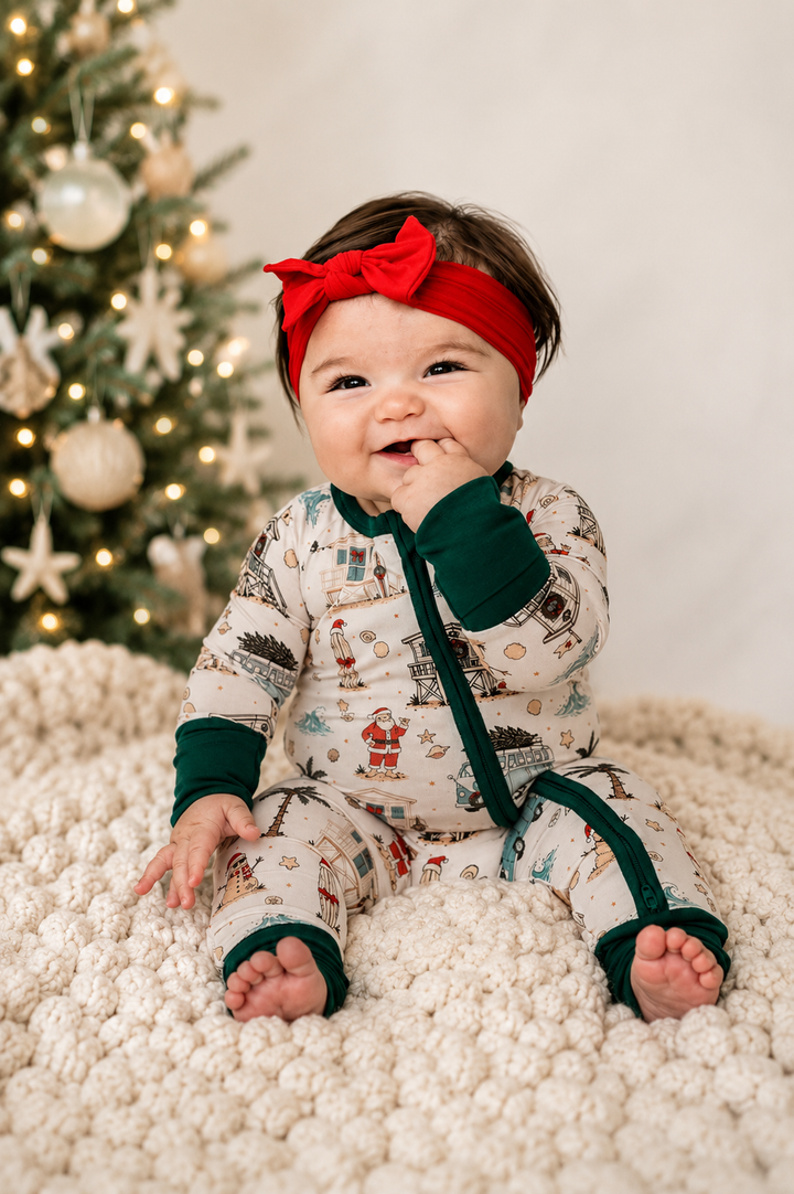 Christmas by the Shore - Zippy Romper PREORDER