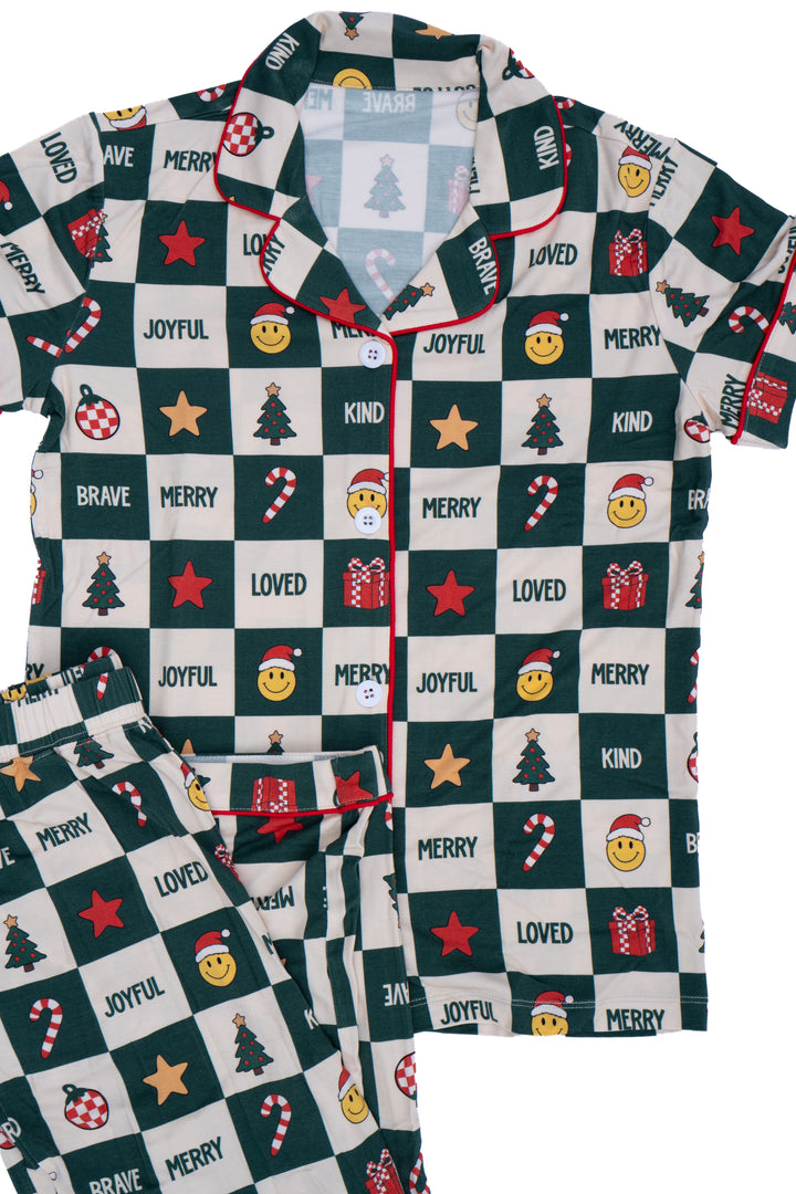 Christmas Joy Affirmation - Classic Button Up - PREORDER