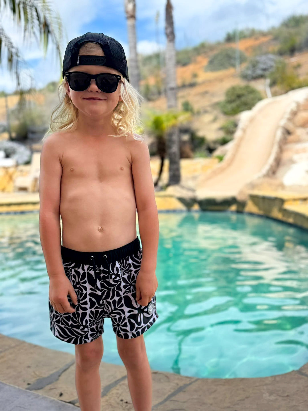 Island Time Swim Trunks