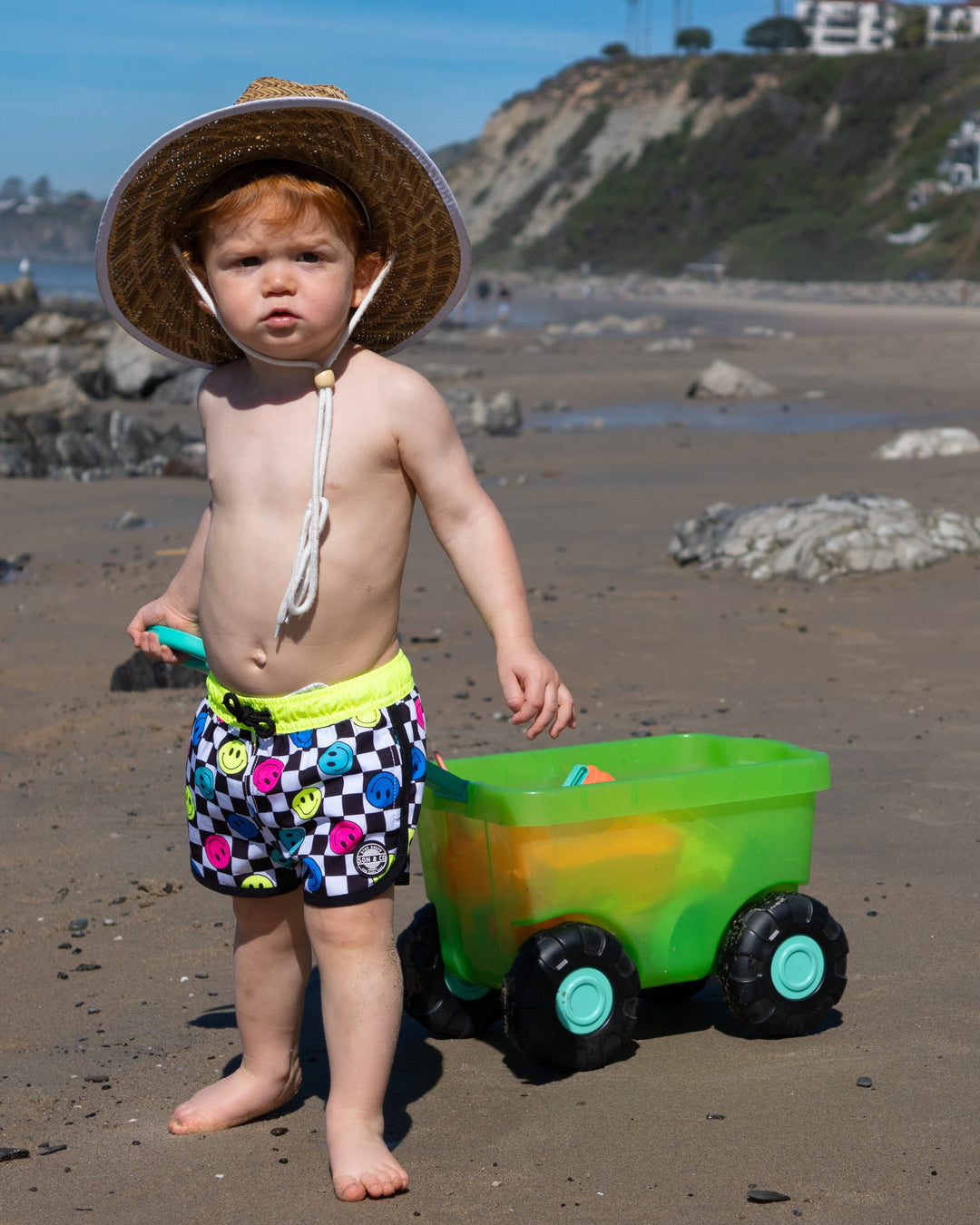 Check My Vibe Swim Trunks