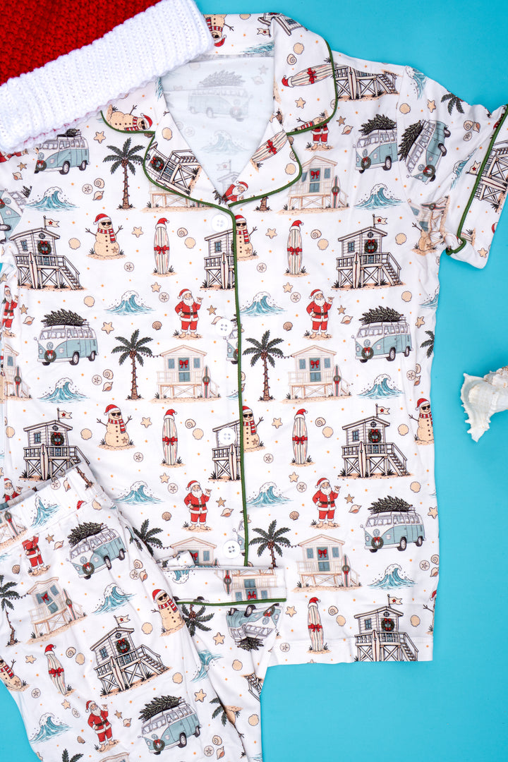 Christmas by the Shore - Classic Button Up - PREORDER