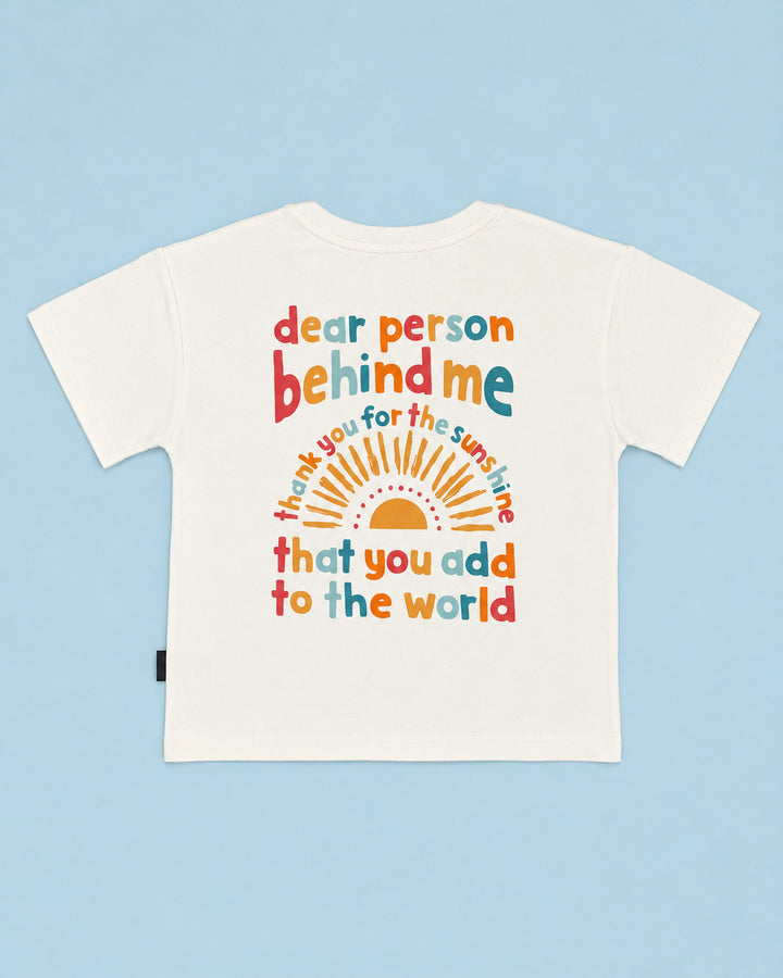 Dear Person Behind Me