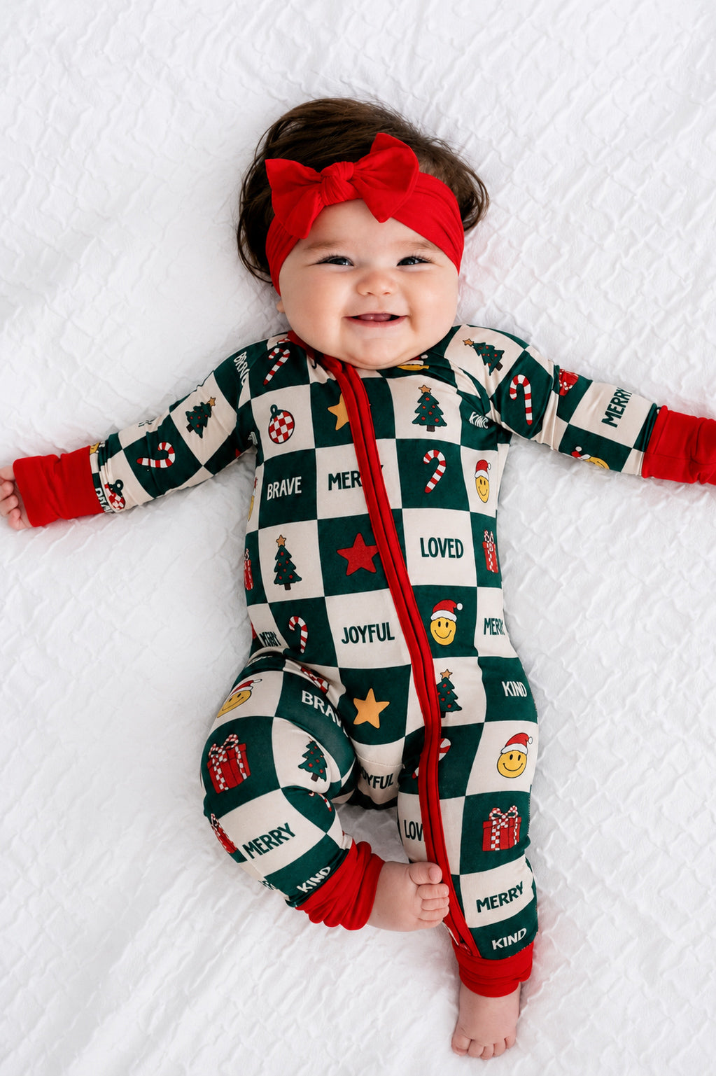 Christmas Joy Affirmation - Zippy Romper PREORDER