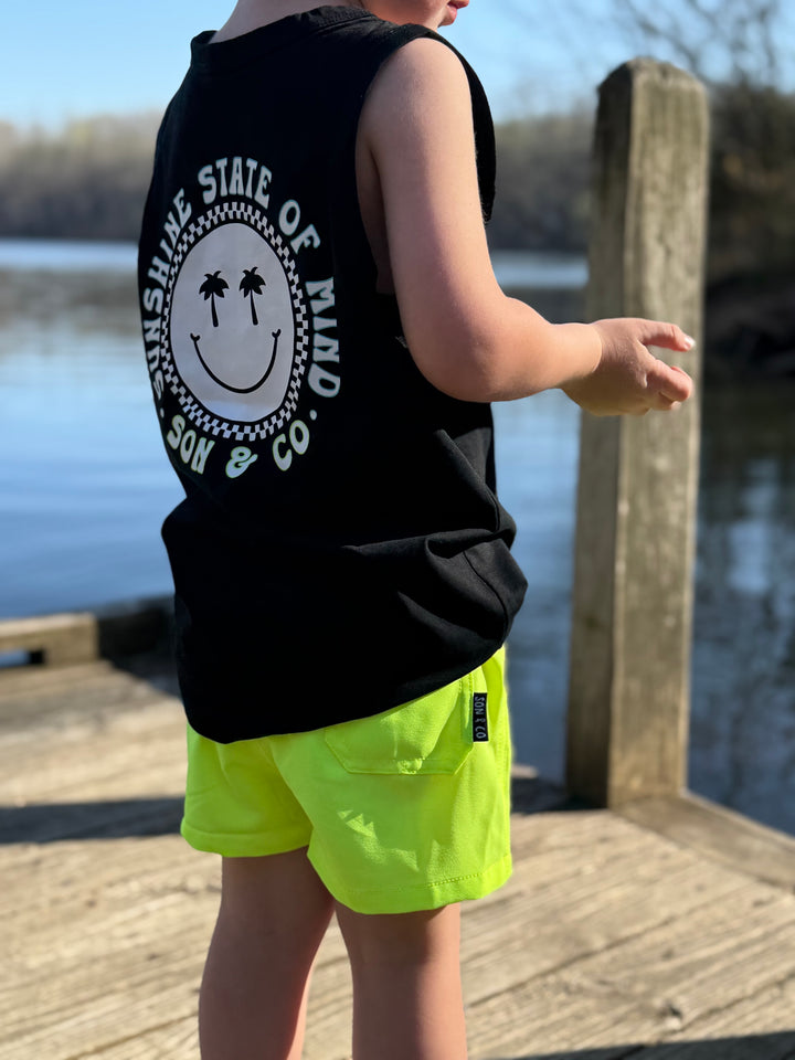 Electric Rays Swim Trunks