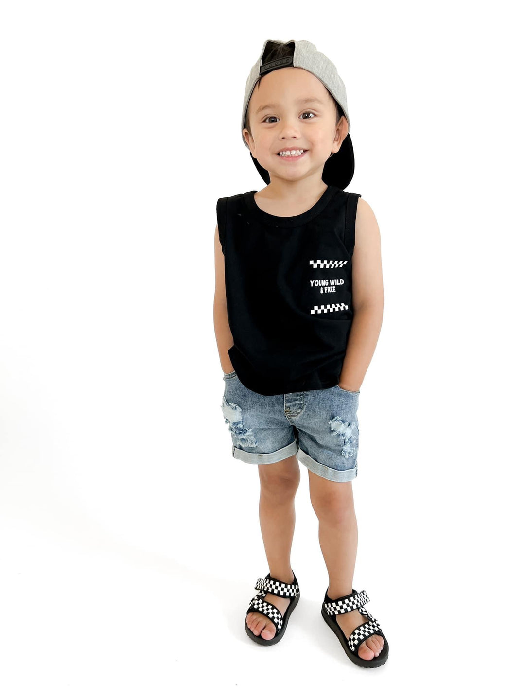 Young Wild & Free Tank