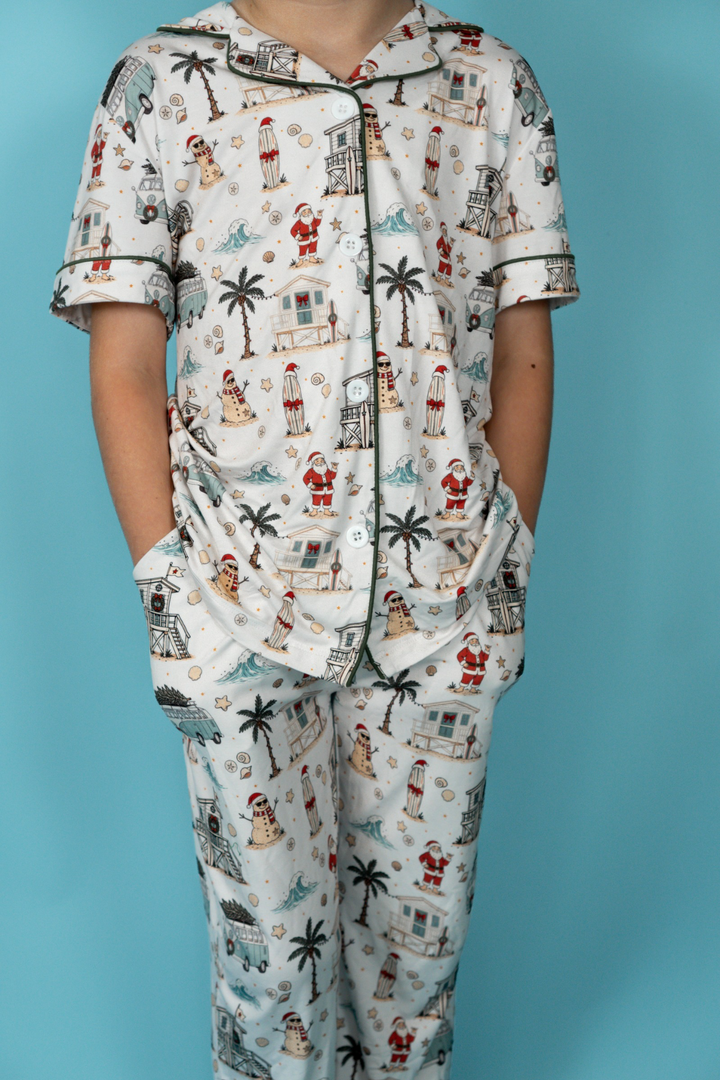 Christmas by the Shore - Classic Button Up - PREORDER