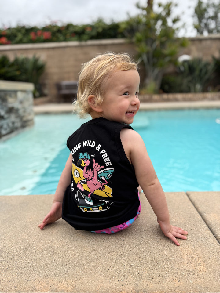 Young Wild & Free Tank