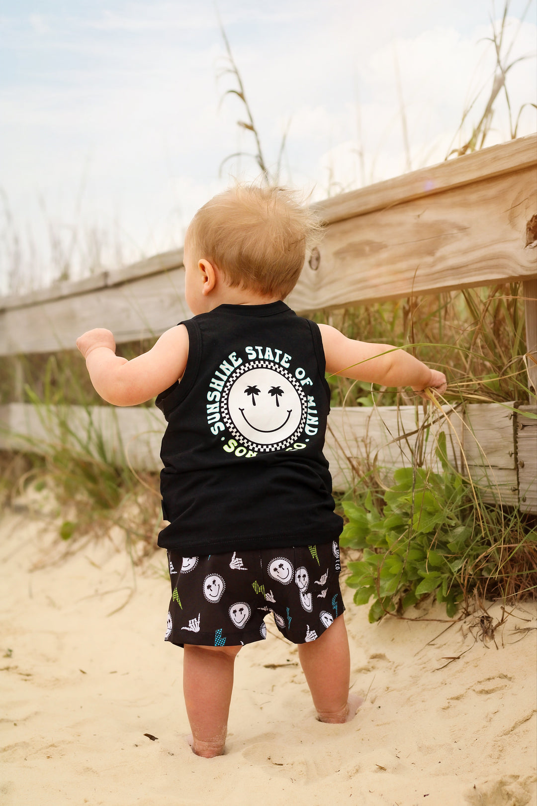 Sunshine State of Mind Swim Trunks