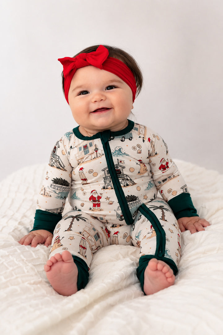 Christmas by the Shore - Zippy Romper PREORDER