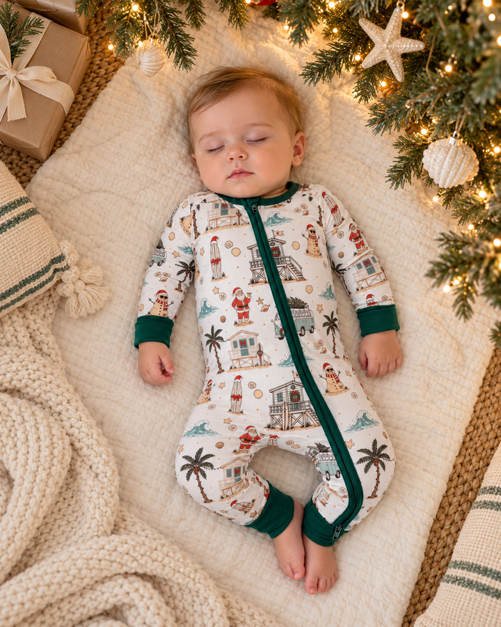 Christmas by the Shore - Zippy Romper PREORDER