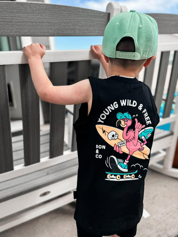 Young Wild & Free Tank