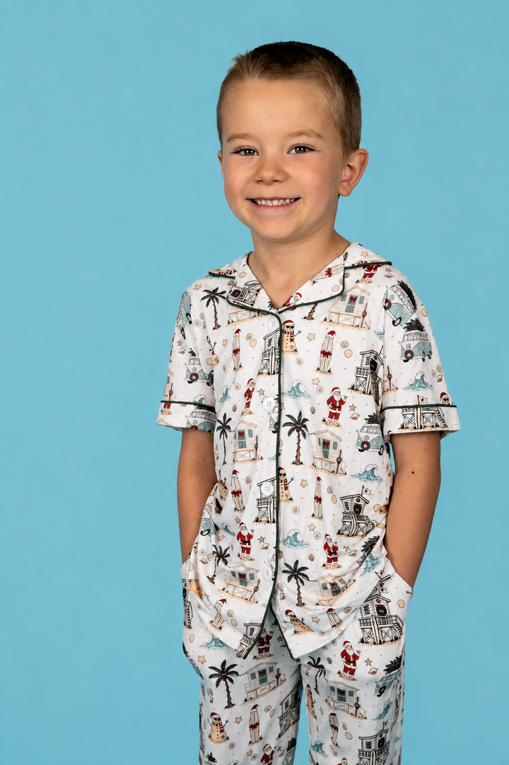 Christmas by the Shore - Classic Button Up - PREORDER