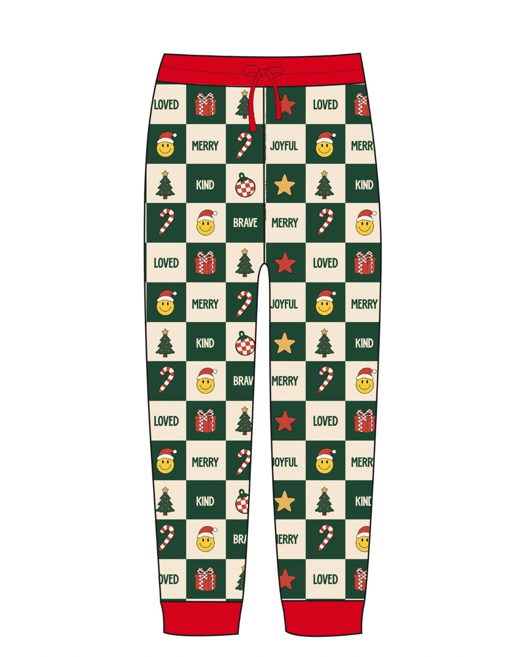 Christmas Joy Affirmation - Adult Pj Joggers (Unisex) PREORDER
