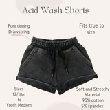Acid Wash Shorts